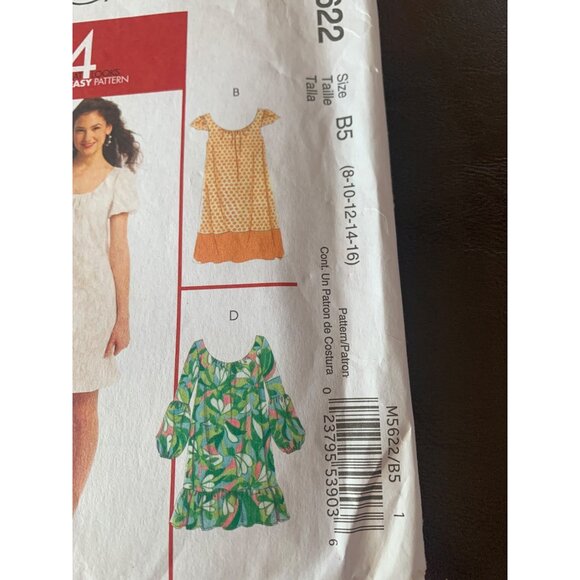 McCall's Misses Dress Sewing Pattern Sz 8 - 16 M5622 - Uncut - Picture 3 of 10